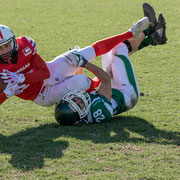 Fotografia sportiva a colori di football americano | Alessandro Tintori