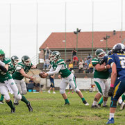 Fotografia sportiva di football americano Blitz Ciriè vs Rams Milano | Alessandro Tintori