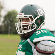 Fotografia sportiva di football americano Blitz Ciriè vs Rams Milano | Alessandro Tintori