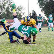 Fotografia sportiva di football americano Rams Milano - Thunders Trento | Alessandro Tintori