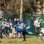 Fotografia sportiva di football americano Rams Milano - Blitz Ciriè | Alessandro Tintori