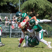 Fotografia sportiva di football americano Rams Milano - Gorillas Varese | Alessandro Tintori