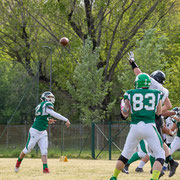 Fotografia sportiva di football americano Rams Milano vs Hammers Desio | Alessandro Tintori