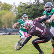 Fotografia sportiva di football americano Rams Milano - Crusaiders Cagliari | Alessandro Tintori