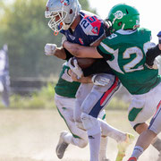 Fotografia sportiva di football americano Rams Milano vs Achei Crotone | Alessandro Tintori