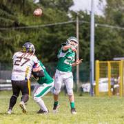 Fotografia sportiva di football americano Rams Milano - Honey Badgers Formigine | Alessandro Tintori