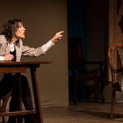 Fotografia di scena dello spettacolo teatrale Gioco mortale al Teatro Caboto Kolbe | Alessandro Tintori