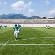 Fotografia sportiva di football americano Gorillas Varese vs Rams Milano | Alessandro Tintori