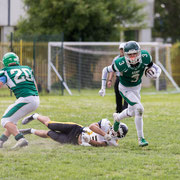 Fotografia sportiva di football americano Rams Milano - Honey Badgers Formigine | Alessandro Tintori