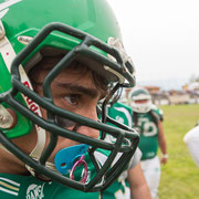 Fotografia sportiva di football americano Blitz Ciriè vs Rams Milano | Alessandro Tintori