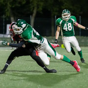 Fotografia sportiva di football americano Rams Milano vs Wolverines Piacenza | Alessandro Tintori