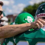 Fotografia sportiva di football americano Wolverines Piacenza vs Rams Milano | Alessandro Tintori