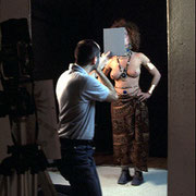 Backstage dal portfolio fine art La strega di Alessandro Tintori con Ines