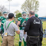 Fotografia sportiva di football americano Rams Milano - Crusaiders Cagliari | Alessandro Tintori