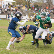Fotografia sportiva di football americano Blitz Ciriè vs Rams Milano | Alessandro Tintori
