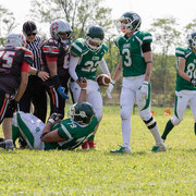 Fotografia sportiva di football americano Rams Milano vs Crusaiders Cagliari | Alessandro Tintori