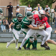 Fotografia sportiva di football americano Rams Milano - Gorillas Varese | Alessandro Tintori