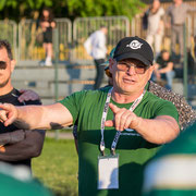 Fotografia sportiva di football americano Rams Milano - Rebels Lugano | Alessandro Tintori