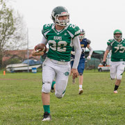 Fotografia sportiva di football americano Blitz Ciriè vs Rams Milano | Alessandro Tintori