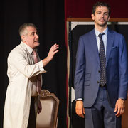 Fotografia di scena dello spettacolo teatrale "Il quarto colloquio" | Alessandro Tintori