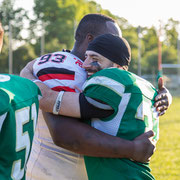 Fotografia sportiva di football americano Rams Milano - Rebels Lugano | Alessandro Tintori