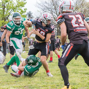 Fotografia sportiva di football americano Rams Milano - Crusaiders Cagliari | Alessandro Tintori