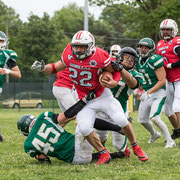 Fotografia sportiva di football americano Rams Milano - Gorillas Varese | Alessandro Tintori