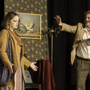 Fotografia di scena dello spettacolo teatrale Il pirata da salotto al Teatro Caboto Kolbe a Milano | Alessandro Tintori