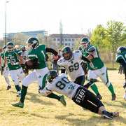 Fotografia sportiva di football americano Rams Milano vs Hammers Desio | Alessandro Tintori