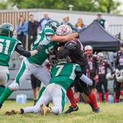 Fotografia sportiva di football americano Rams Milano - Crusaiders Cagliari | Alessandro Tintori