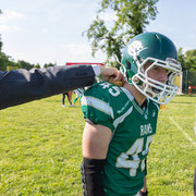 Fotografia sportiva di football americano Rams Milano - Rebels Lugano | Alessandro Tintori