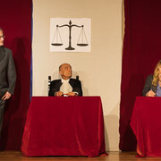 Fotografia di scena dello spettacolo teatrale "Il caso Lancaster" | Alessandro Tintori