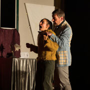 Fotografia di scena dello spettacolo La bambola scomparsa al Teatro Caboto a Milano | Alessandro Tintori