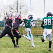 Fotografia sportiva di football americano Rams Milano - Crusaiders Cagliari | Alessandro Tintori
