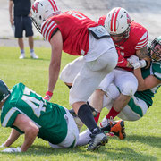 Fotografia sportiva di football americano Gorillas Varese vs Rams Milano | Alessandro Tintori