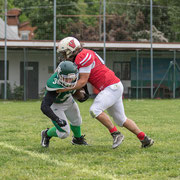 Fotografia sportiva di football americano Rams Milano - Gorillas Varese | Alessandro Tintori