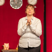 Le fotografie di scena dello spettacolo teatrale Un aereo chiamato... desiderio, rappresentato al Teatro Caboto Kolbe di Milano | Alessandro Tintori