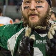 Fotografia sportiva di football americano Rams Milano - Predators Golfo del Tigullio  | Alessandro Tintori