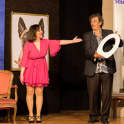 Fotografia di scena dello spettacolo teatrale Cenere e Champagne al Teatro Caboto Kolbe | Alessandro Tintori