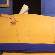 Fotografia di scena dello spettacolo teatrale "La cena dell'amore e dell'accordo" | Alessandro Tintori