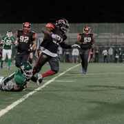 Fotografia sportiva di football americano Rams Milano vs Wolverines Piacenza | Alessandro Tintori