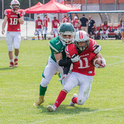 Fotografia sportiva di football americano Gorillas Varese vs Rams Milano | Alessandro Tintori