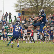 Fotografia sportiva di football americano Blitz Ciriè vs Rams Milano | Alessandro Tintori