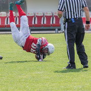 Fotografia sportiva di football americano Gorillas Varese vs Rams Milano | Alessandro Tintori