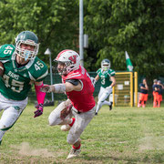 Fotografia sportiva di football americano Rams Milano - Gorillas Varese | Alessandro Tintori