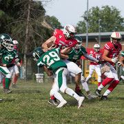 Fotografia sportiva di football americano Rams Milano - Gorillas Varese | Alessandro Tintori
