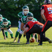 Fotografia sportiva di football americano Wolverines Piacenza vs Rams Milano | Alessandro Tintori