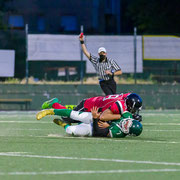 Fotografia sportiva di football americano Rams Milano - Hurricanes Vicenza | Alessandro Tintori