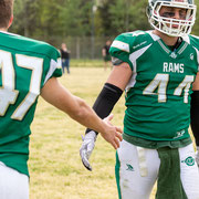 Fotografia sportiva di football americano Rams Milano vs Hammers Desio | Alessandro Tintori