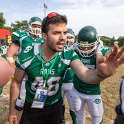 Fotografia sportiva di football americano Rams Milano vs Predators Golfo del Tigullio | Alessandro Tintori